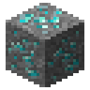 Diamond ore Minecraft block