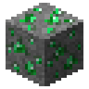 Emerald ore Minecraft recipe ingredient