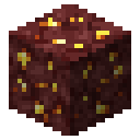 Nether gold ore Minecraft block