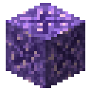 Budding amethyst Minecraft block