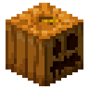 Carved pumpkin e Minecraft block