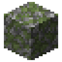 Mossy cobblestone Minecraft block