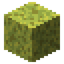 Wet sponge Minecraft recipe ingredient
