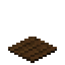 Dark oak pressure plate Minecraft block