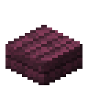 Crimson slab Minecraft block