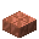 Cut copper slab Minecraft block
