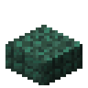 Dark prismarine slab Minecraft block