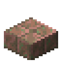 Exposed cut copper slab Minecraft block