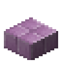 Purpur slab Minecraft block