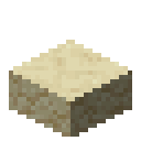 Sandstone slab Minecraft recipe ingredient