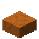 Smooth red sandstone slab Minecraft block