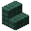 Dark prismarine stairs Minecraft block