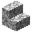 Diorite stairs Minecraft block