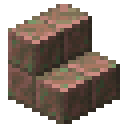 Exposed cut copper stairs Minecraft block