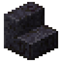 Polished blackstone stairs Minecraft block