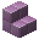 Purpur stairs Minecraft block