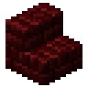 Red nether brick stairs Minecraft block