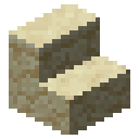 Sandstone stairs Minecraft block