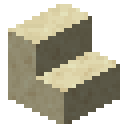 Smooth sandstone stairs Minecraft block