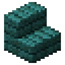 Warped stairs Minecraft block