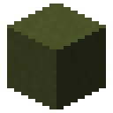 Green terracotta Minecraft block