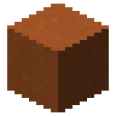 Orange terracotta Minecraft block