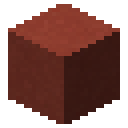Red terracotta Minecraft block