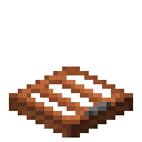 Acacia trapdoor Minecraft block