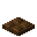 Dark oak trapdoor Minecraft block