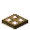 Oak trapdoor Minecraft block