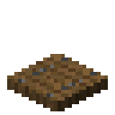 Spruce trapdoor Minecraft block