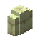 End stone brick wall Minecraft block