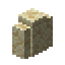 Sandstone wall Minecraft block