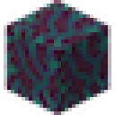 Warped hyphae Minecraft block