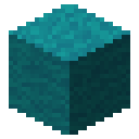 Cyan wool Minecraft block