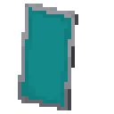 Cyan shield Minecraft item