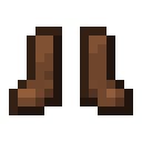 Leather boots Minecraft item