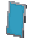 Light blue shield Minecraft item