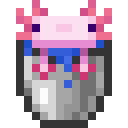 Bucket of axolotl Minecraft item