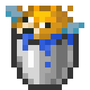 Bucket of pufferfish Minecraft item