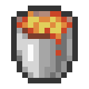 Lava bucket Minecraft item