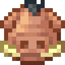 Hoglin spawn egg Minecraft item