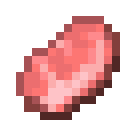 Raw porkchop Minecraft item