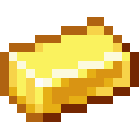 Gold ingot Minecraft recipe ingredient