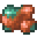 Raw copper Minecraft item