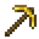 Golden pickaxe Minecraft item