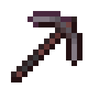 Netherite pickaxe Minecraft item